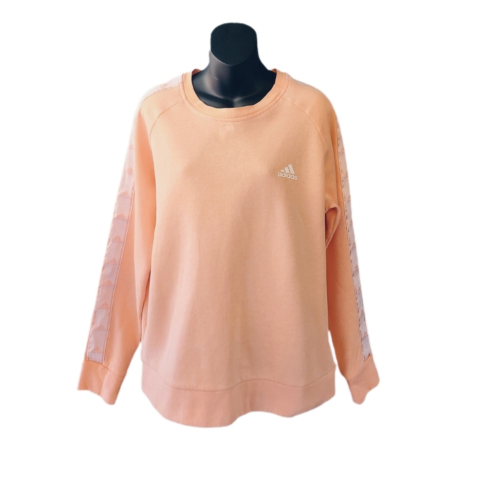 VINTAGE 80'S LOOK WOMEN'S ADIDAS SWEATSHIRT - Picture 2 of 7